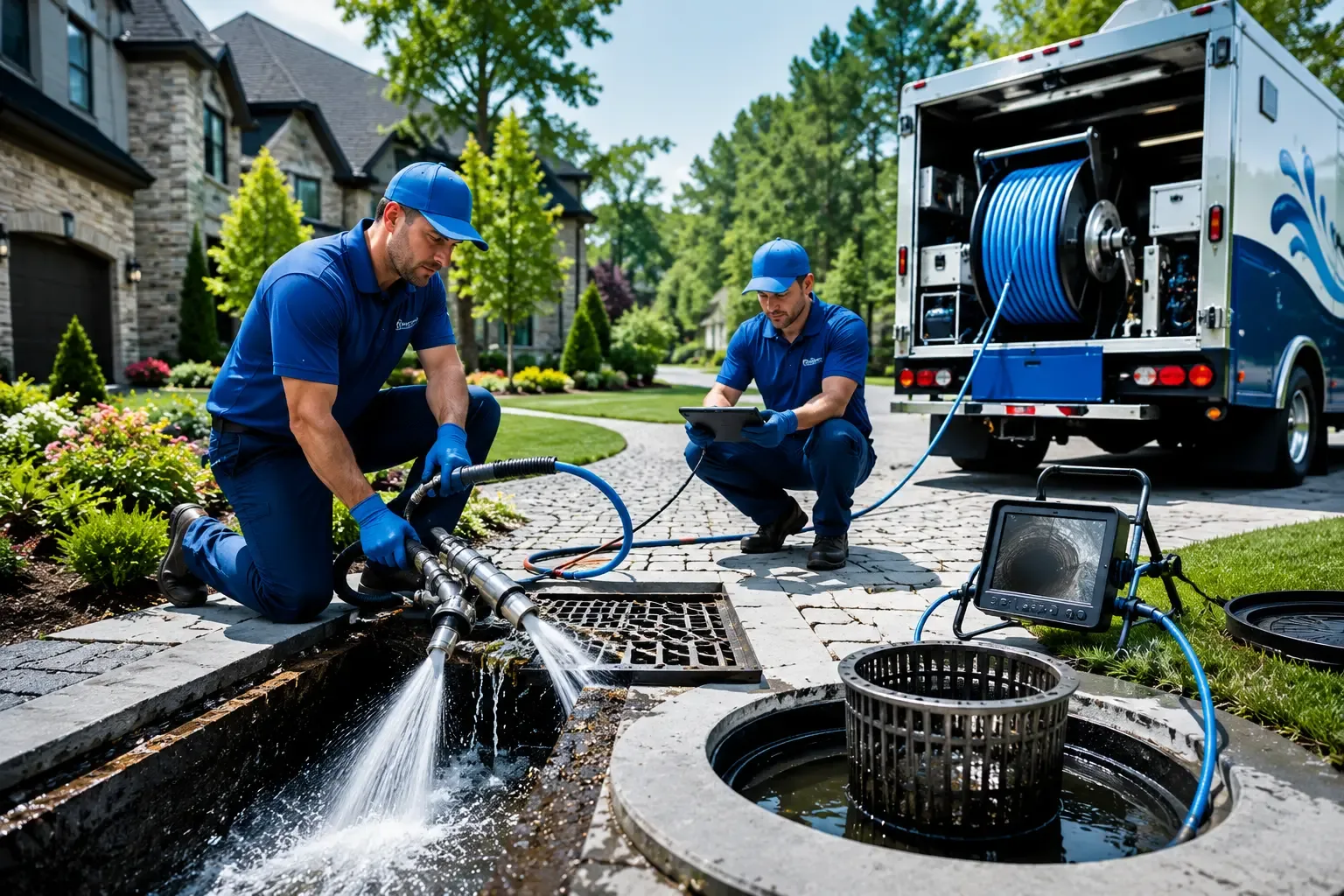 Local outdoor drain cleaning professionals in Crumrod, AR